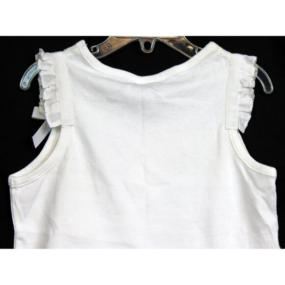 2008 Gymboree Ice Cream Social Easter Tank Top sz 8 NWT Girls Rhinestone Bow - Picture 5 of 8